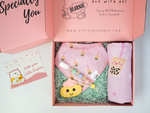 Hello Little One - Baby Premium Gift Set (Boba Pink Series) - Little Bearnie 