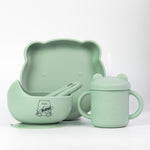 [Bundle of 3] Grow with Bearnie Matching Bowl, Plate & Cup - Little Bearnie 