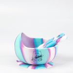 Grow with Bearnie Highback Silicone Bowl & Utensils Feeding Set - Little Bearnie 