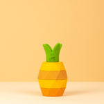 Silicone Stacking Toy - Huat Huat Pineapple - Little Bearnie 