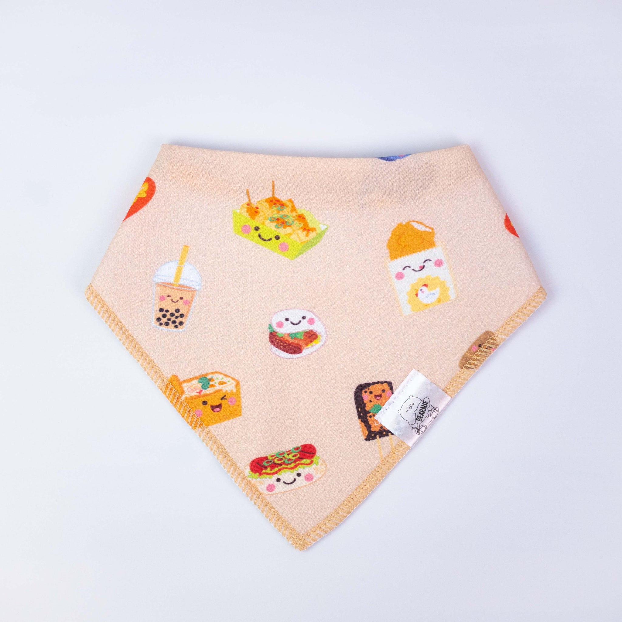 Bandana Drool Bib - Taiwan Foodies