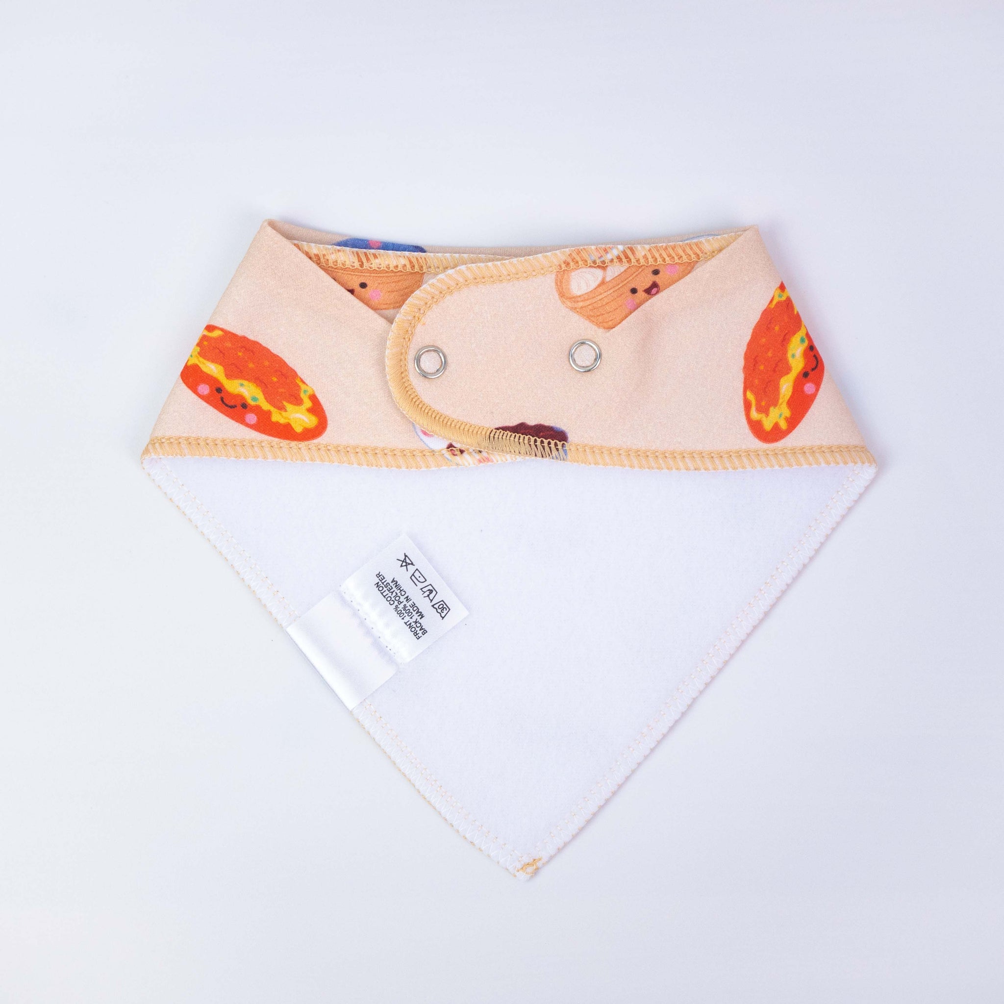 Bandana Drool Bib - Taiwan Foodies - Little Bearnie 