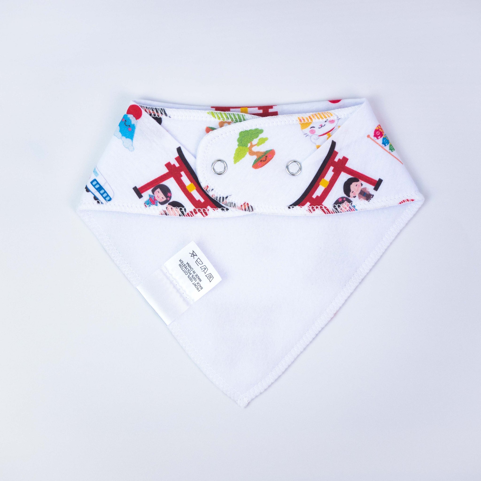 [SALE] Bandana Drool Bib - All About Japan - Little Bearnie 