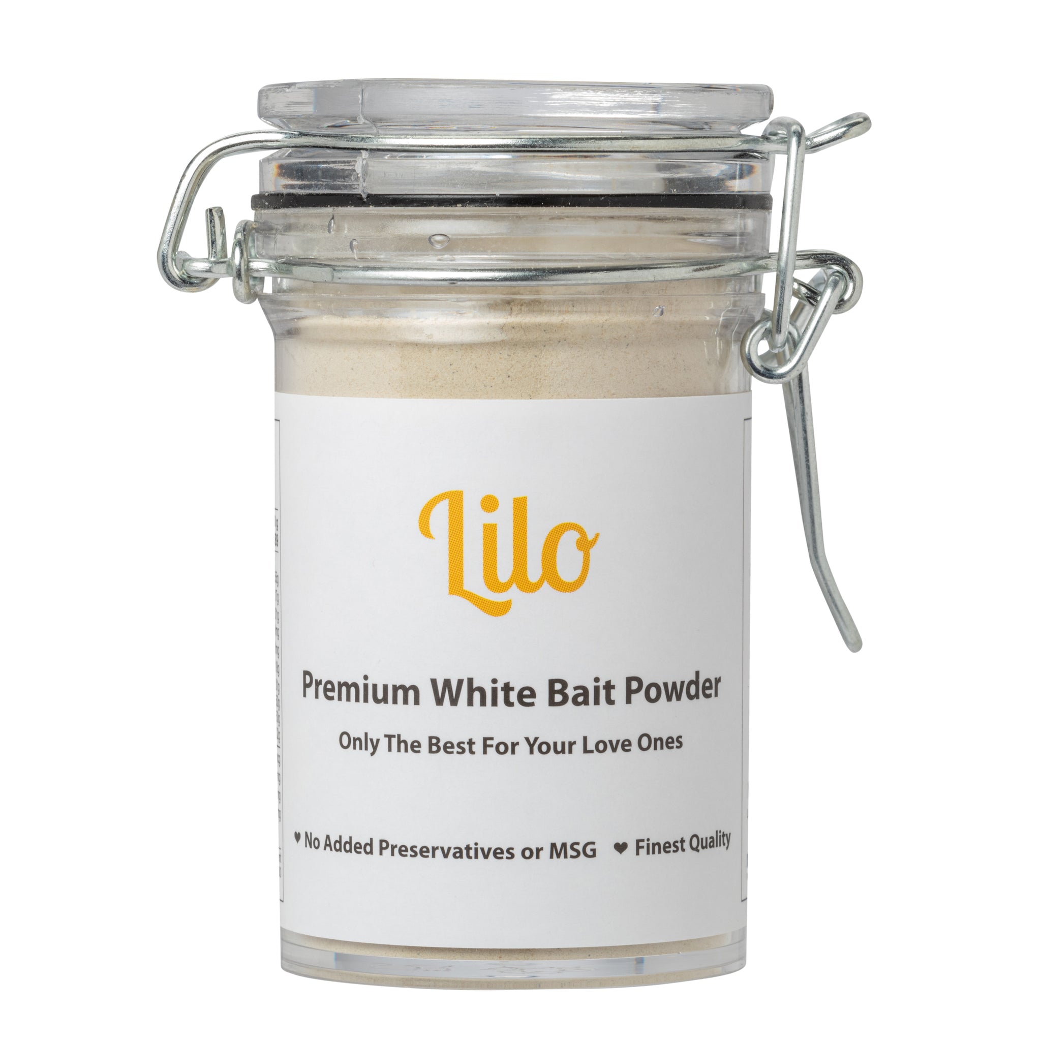 Lilo Premium White Bait Powder Bottle (50 Grams)
