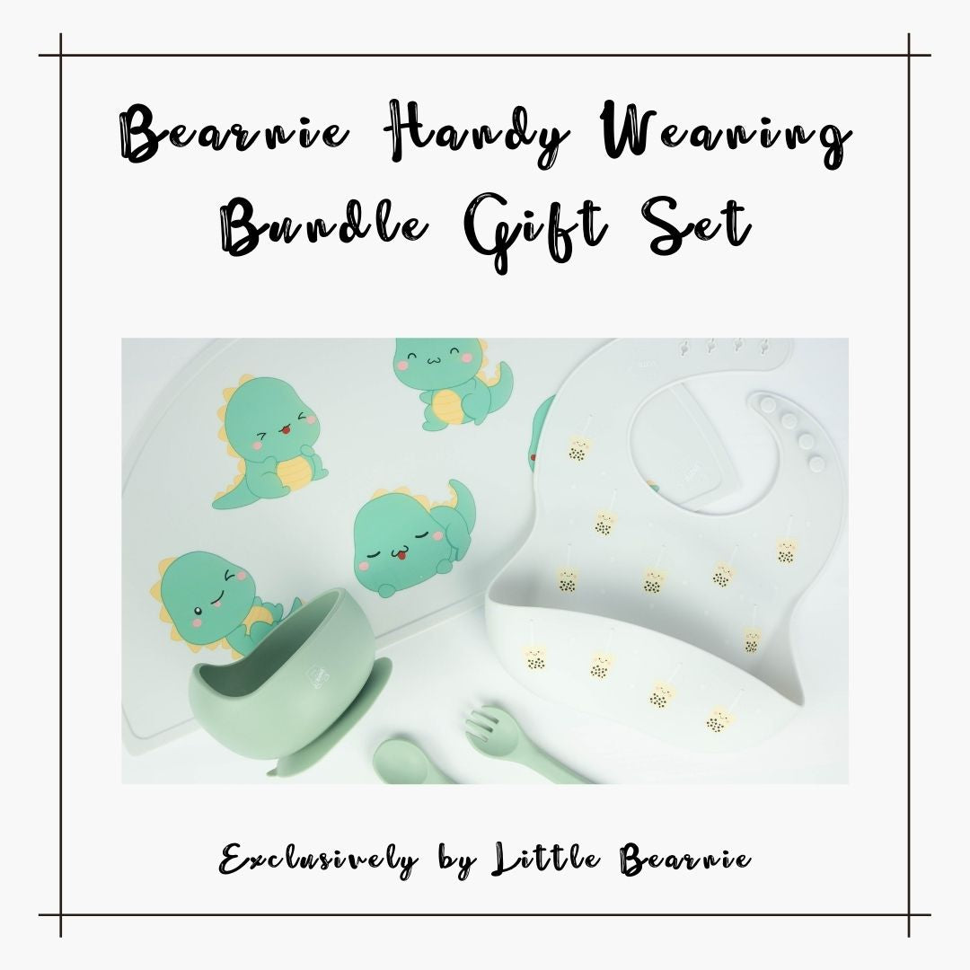 Happy Mealtime Feeding Gift Set - Little Bearnie 