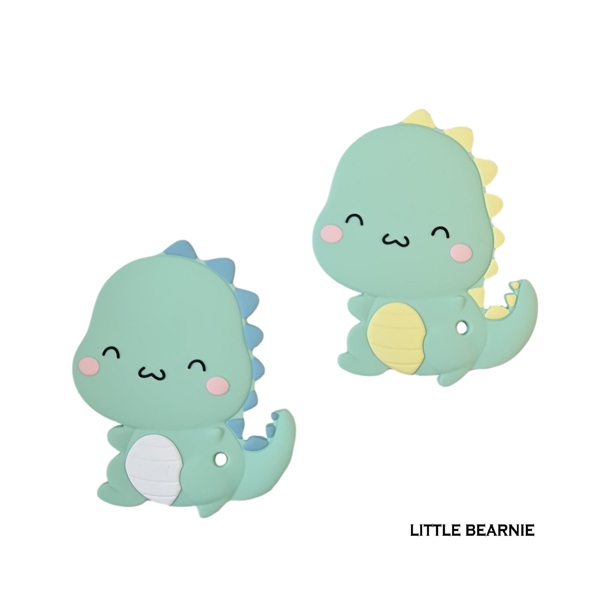 Modern Baby Teether - T-Rex Dino - Little Bearnie 