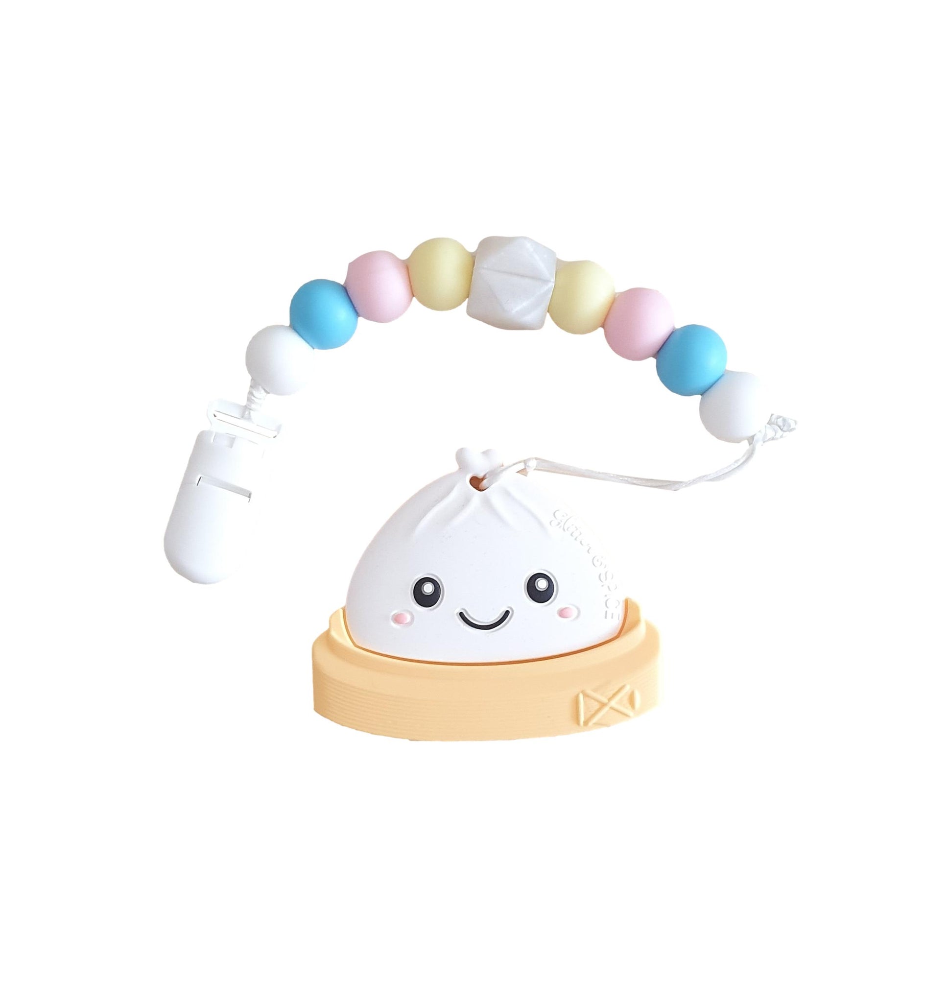 Modern Baby Teether Clip Set - Bao-licious - Little Bearnie 