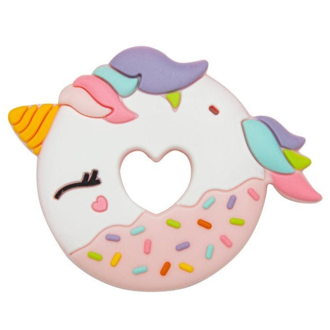 Modern Baby Teether - Unicorn Donut