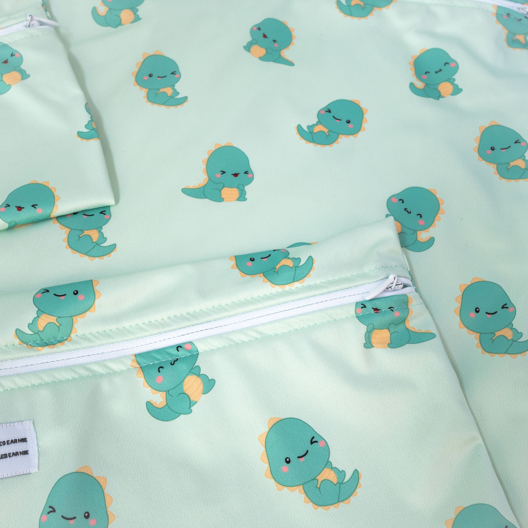 [Bundle of 3]Multipurpose Wet Bags - T-Rex Dino