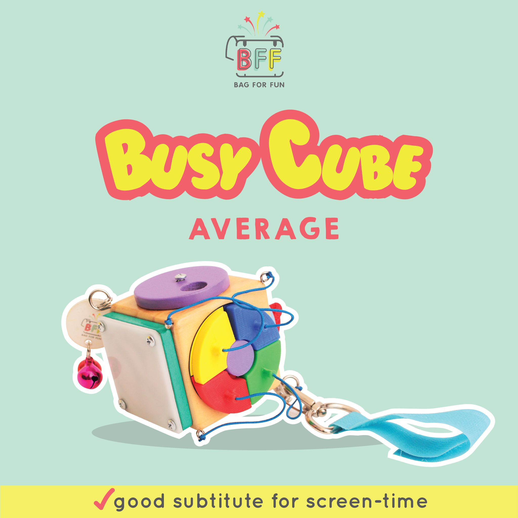 CHEW PLAY FUN Gift Set - BFF Busy Cube