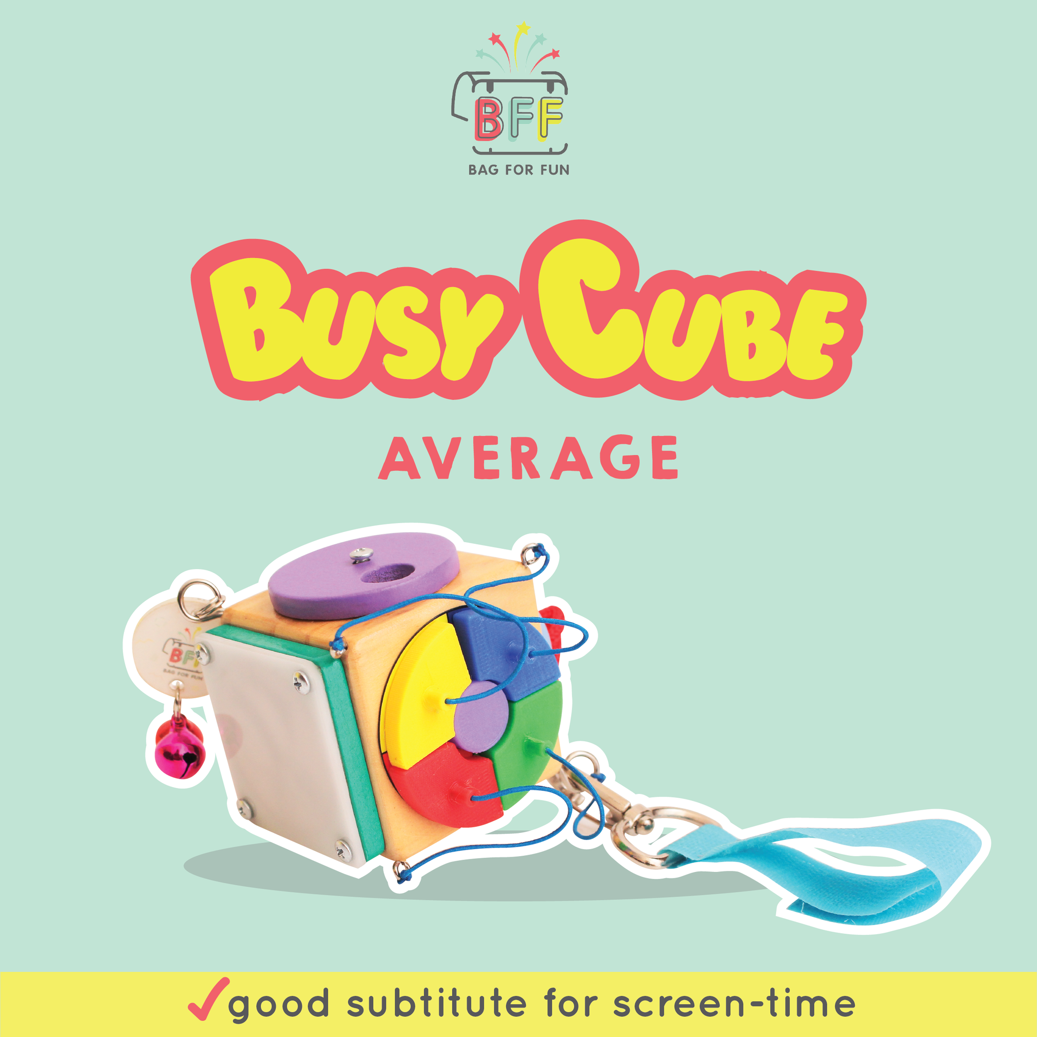 EAT PLAY FUN Gift Set - BFF Busy Cube
