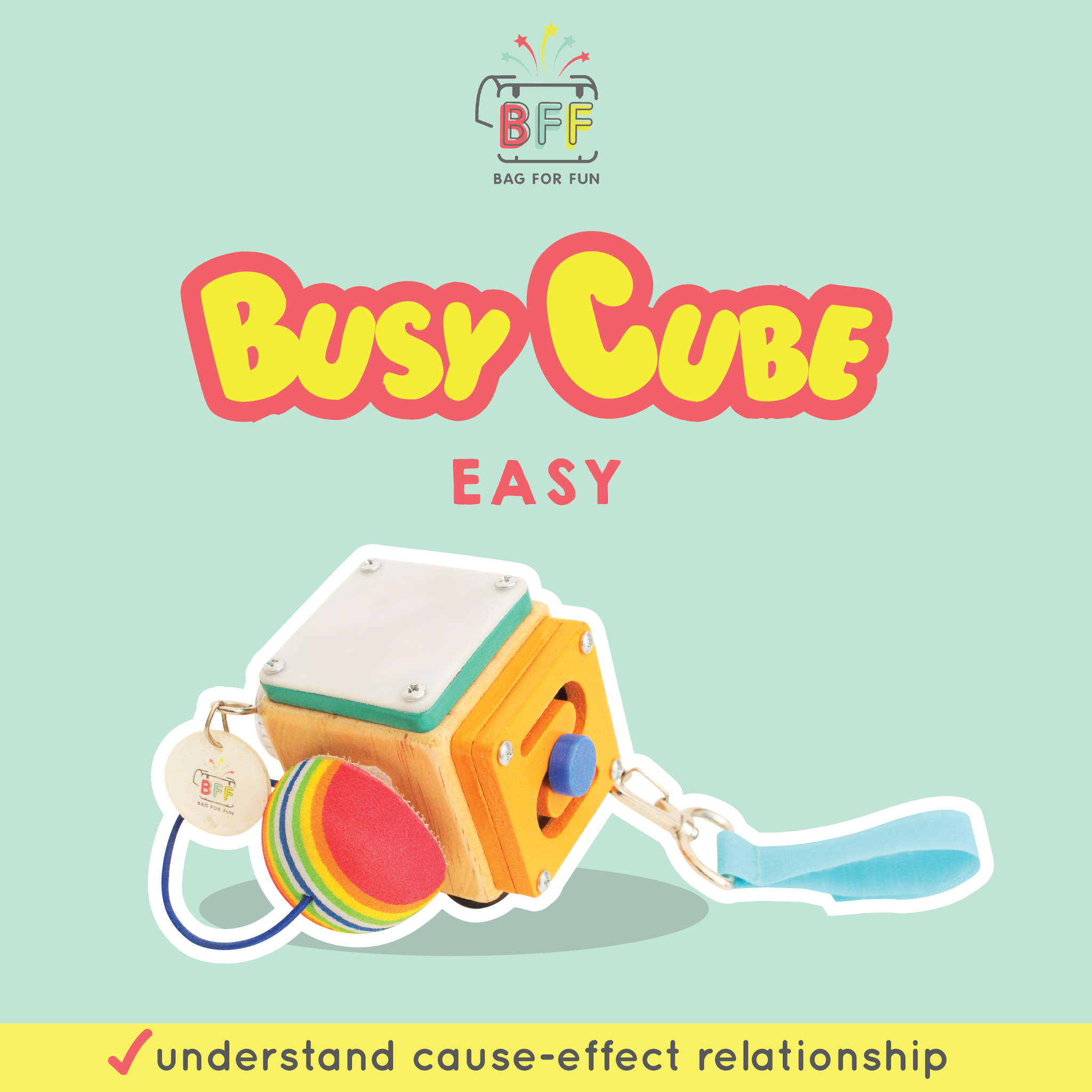 CHEW PLAY FUN Gift Set - BFF Busy Cube