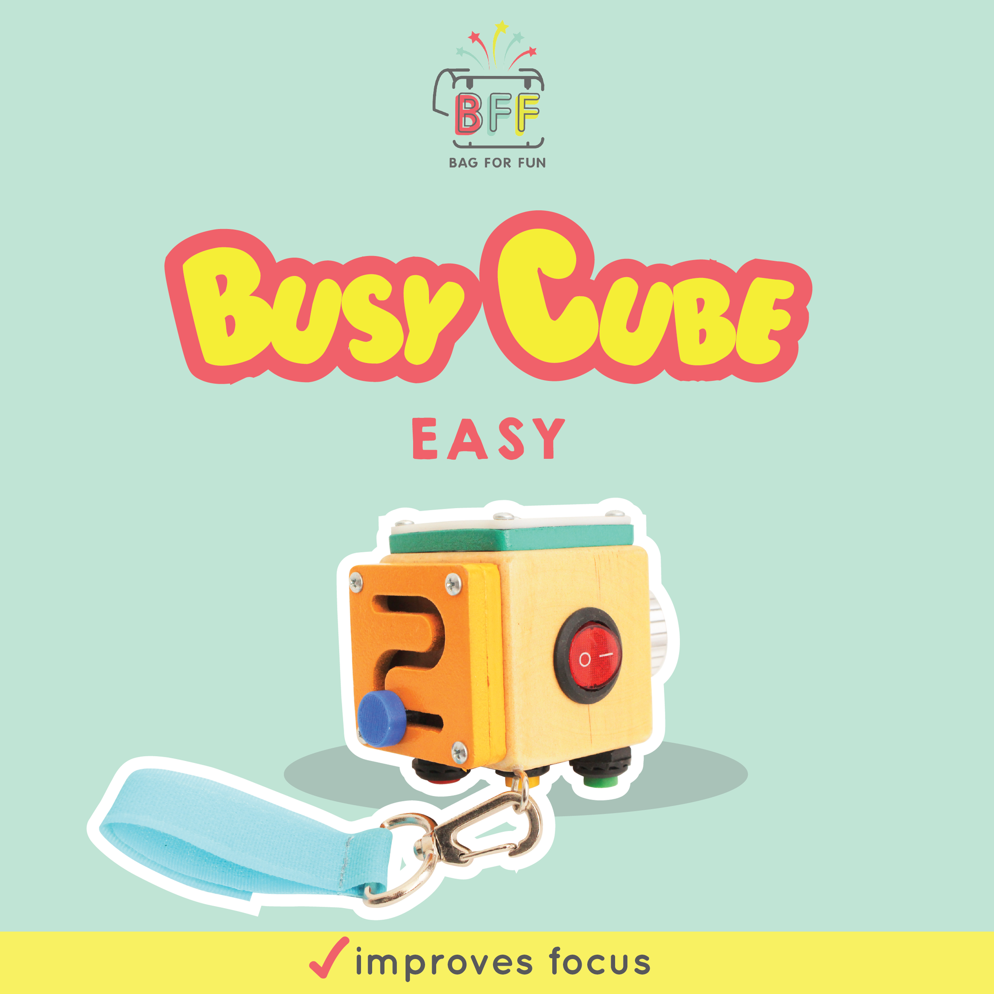 CHEW PLAY FUN Gift Set - BFF Busy Cube