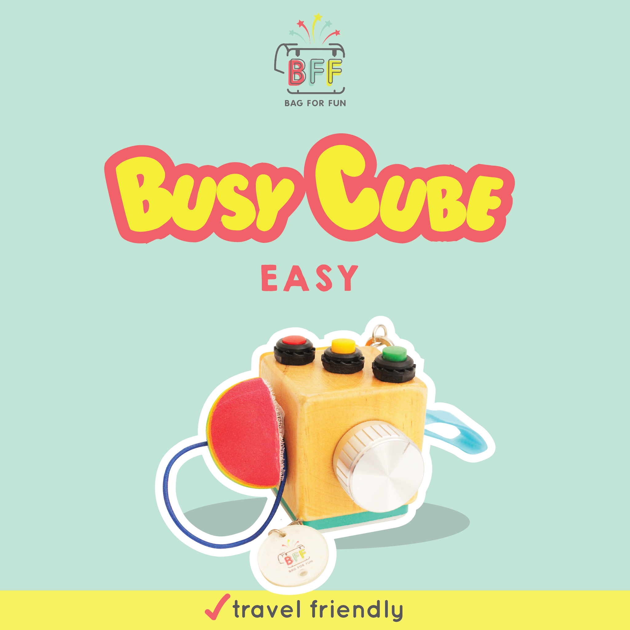 CHEW PLAY FUN Gift Set - BFF Busy Cube